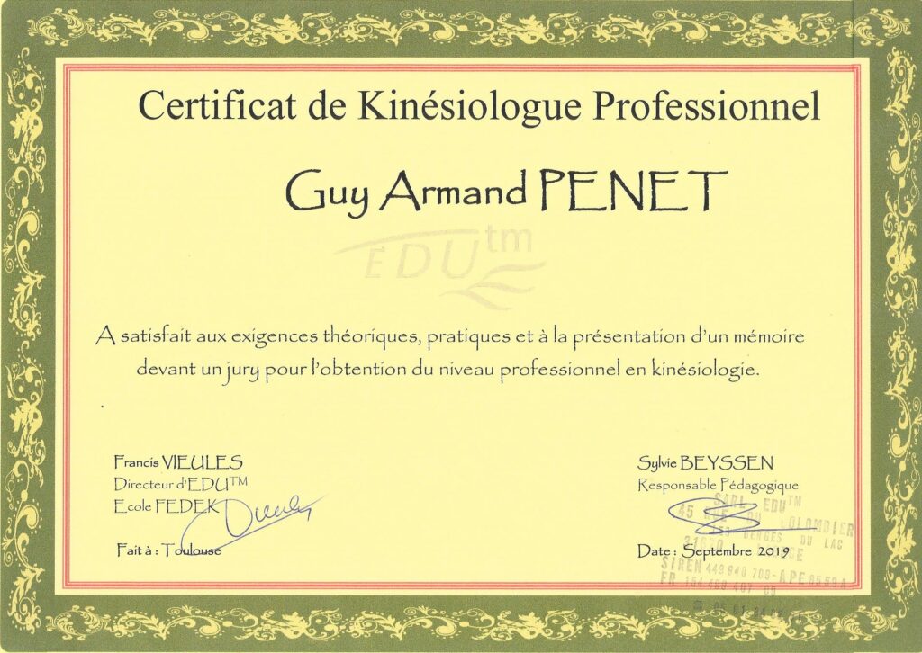 certificat- mémoire