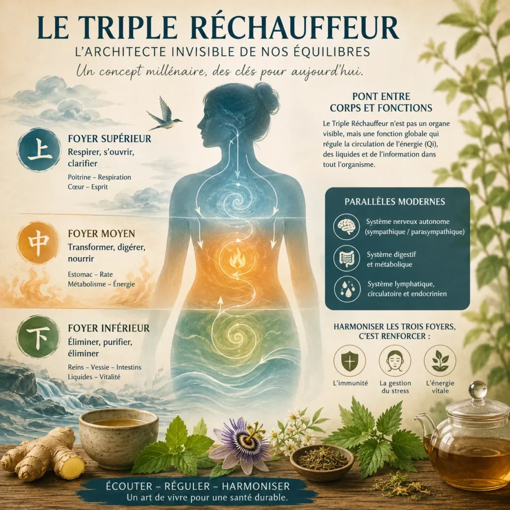 Le méridien du triple réchauffeur avec labyrinthe-kinésiologie et Guy-Arnaud Pénet
