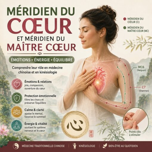 méridien Maître du coeur avec labyrinthe-kinésiologie et Guy-Arnaud Pénet