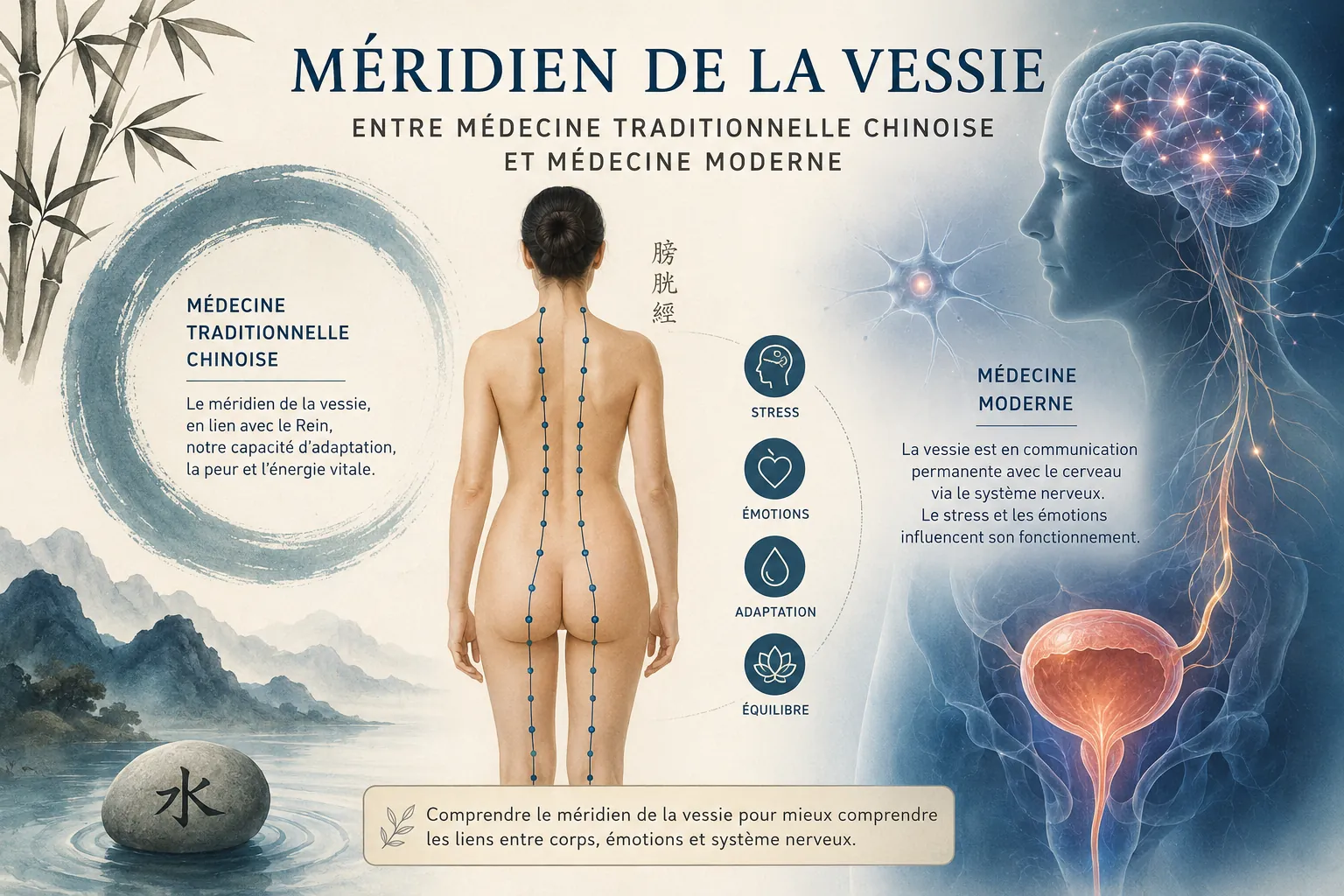 méridien vessie Vessie avec labyrinthe-kinesiologie et Guy-Arnaud Pénet